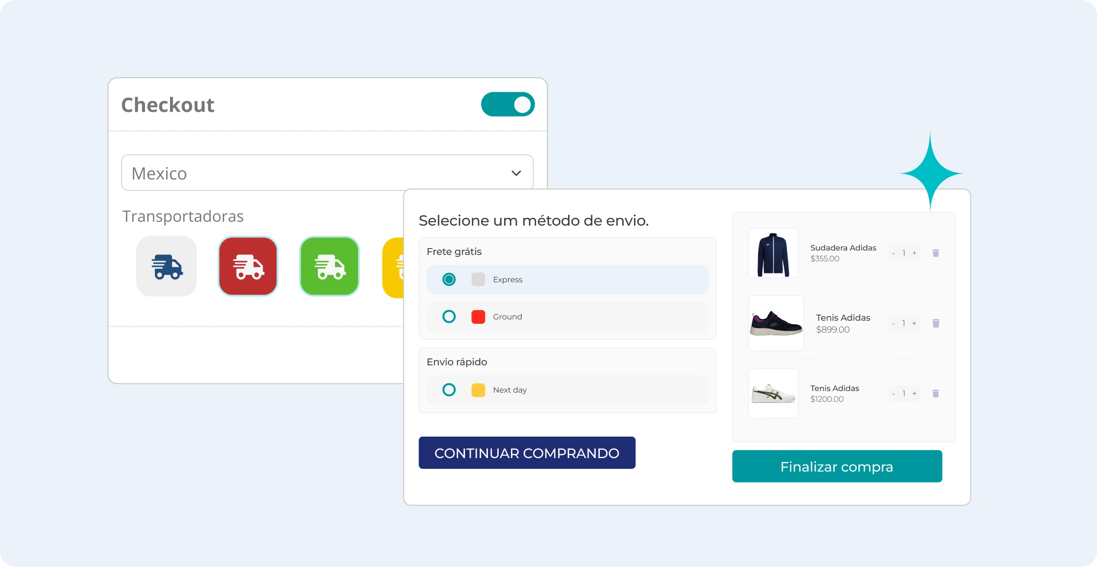 Taxa de envio no seu checkout